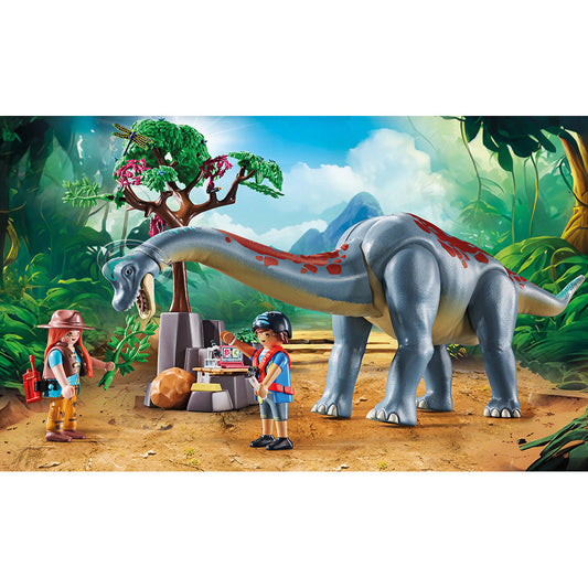 Brachiosaurus with Hovercraft Playset
