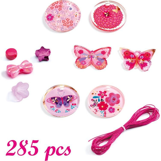 Le Grand Artist Jewelry Making Bead Kit - Butterfly & Heart