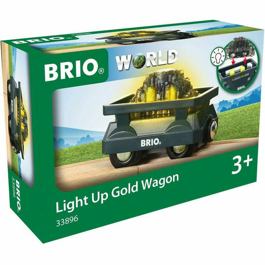 Light Up Gold Wagon