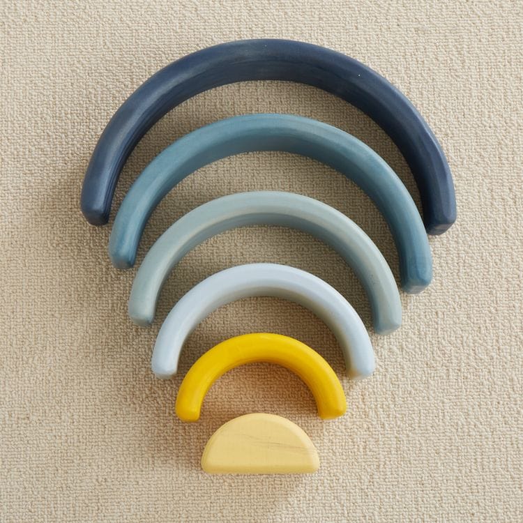 Simply Semicircles Wood Stacker Toy
