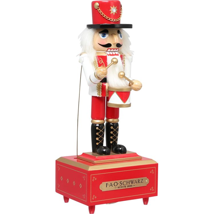 12 Inch Musical Wooden Nutcracker Prince