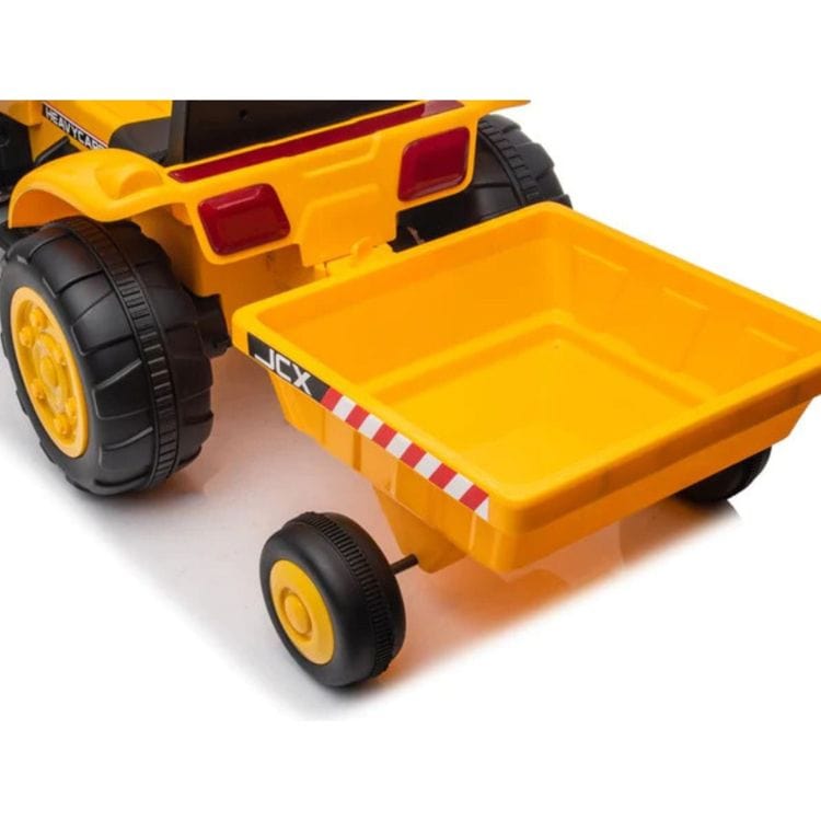 12V Freddo Excavator 1 Seater Ride on for Kids - Yellow