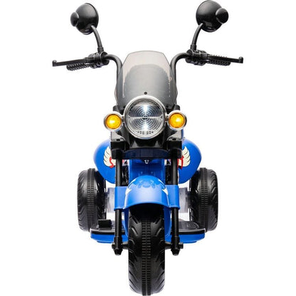 12V Kids Cruiser 1-Seater Motorcycle - Blue