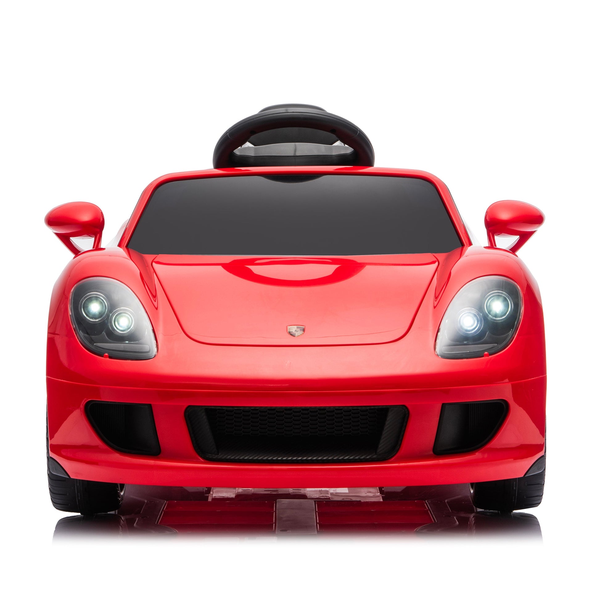 12V Porsche Carrera GT 1 Seater Ride On Car - Red