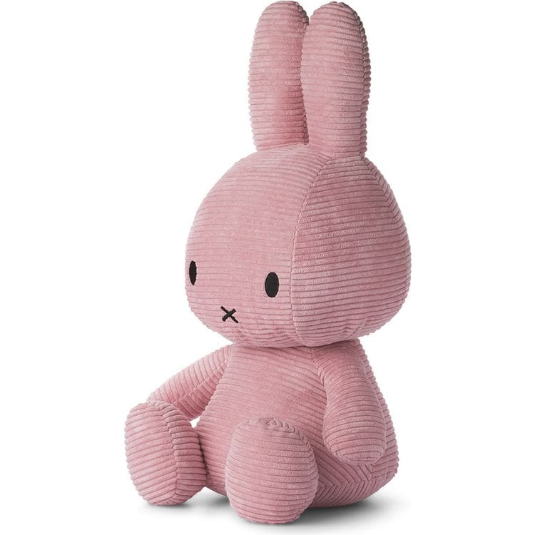 20" Miffy ECO Corduroy Plush - Pink