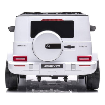 24V 4x4 Mercedes Benz G63 AMG 2 Seater Ride On Car - White