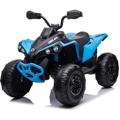 24V Can Am Renegade 1-Seater ATV Ride On - Blue