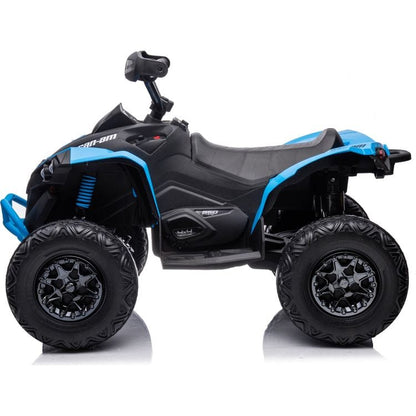 24V Can Am Renegade 1-Seater ATV Ride On - Blue