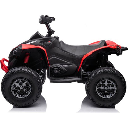24V Can Am Renegade 1-Seater ATV Ride On - Red