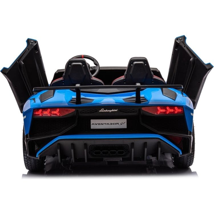 24V Lamborghini Aventador 2 Seater Ride on Car - Blue