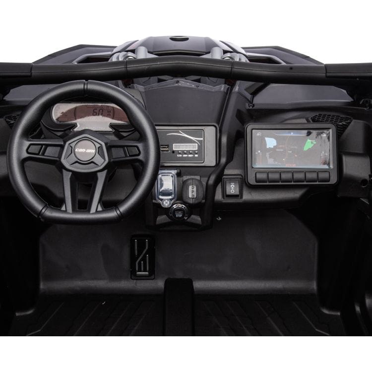2x24V 4x4 Can Am Maverick 2 Seater Ride on UTV - Khaki