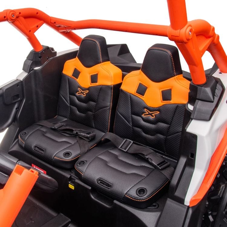 2x24V 4x4 Can Am Maverick 2 Seater Ride on UTV - Orange