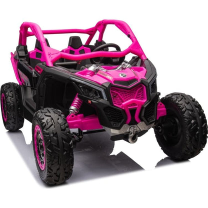 2x24V 4x4 Can Am Maverick 2 Seater Ride on UTV - Pink