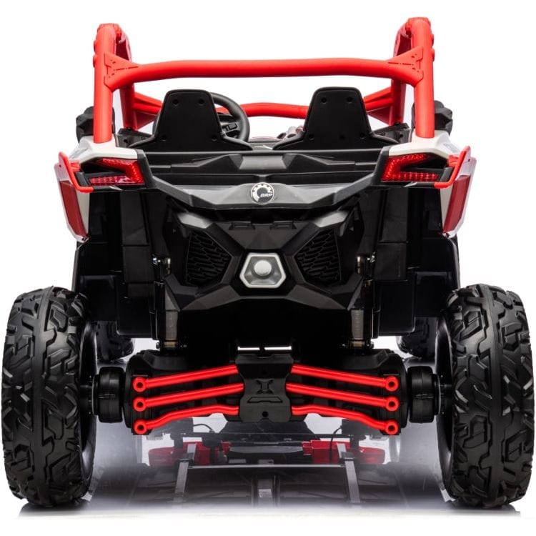 2x24V 4x4 Can Am Maverick 2 Seater Ride on UTV - Red