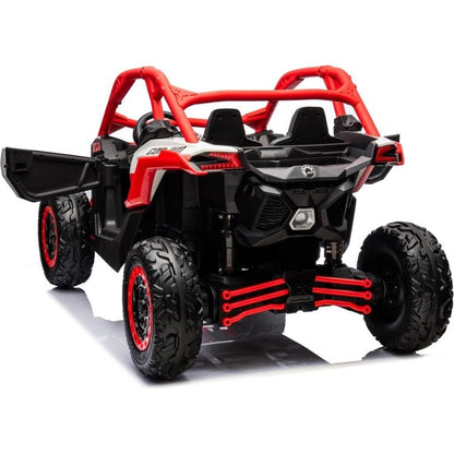 2x24V 4x4 Can Am Maverick 2 Seater Ride on UTV - Red