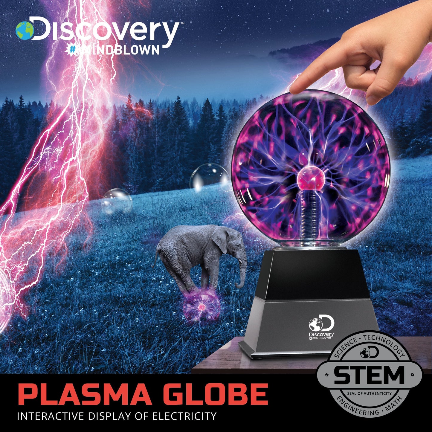 6" Plasma Globe Lamp