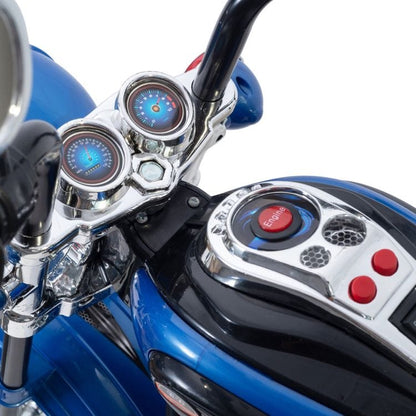 6V Freddo Toys Chopper Style Ride On Trike - Blue