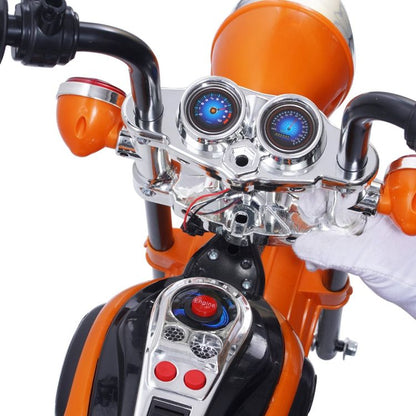 6V Freddo Toys Chopper Style Ride On Trike - Orange