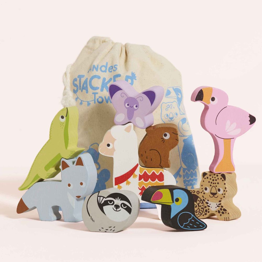 Andes Stacking Animals & Bag