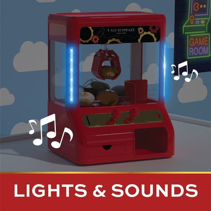 Arcade Claw Game with Plush Prizes