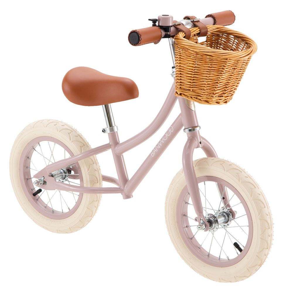 Balance Bike Banwood First Go - Dusty Pink