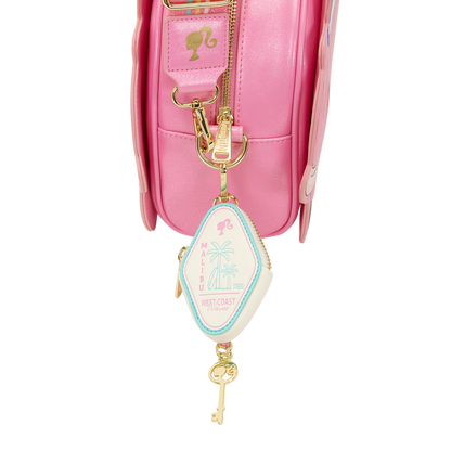 Barbie Corvette Car Light-Up Crossbody Bag with Coin Bag