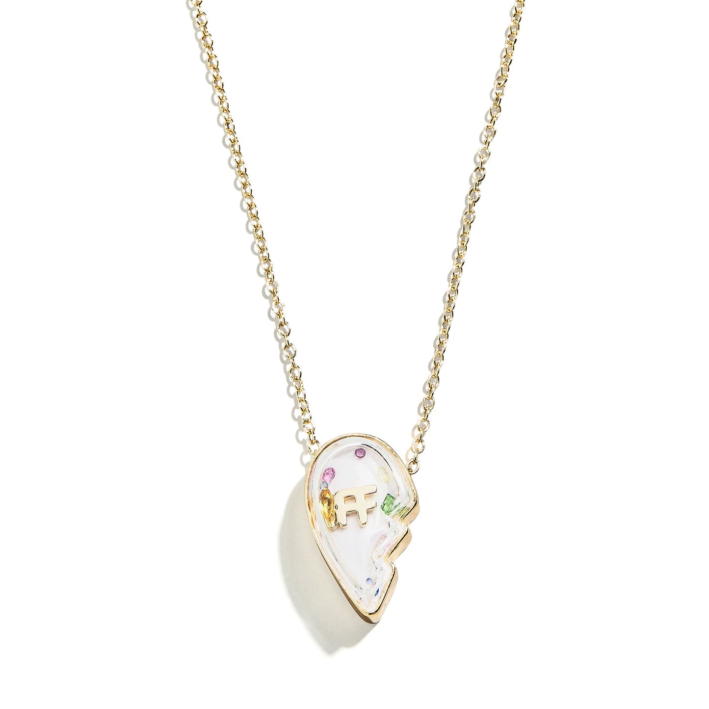Best Friends Forever Kids' Heart Necklace Set