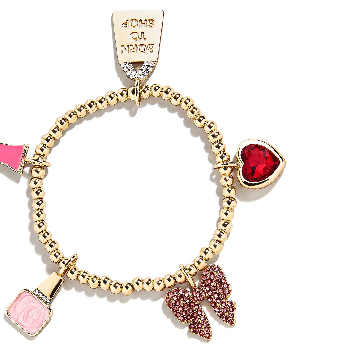 Born To Shop Kids' Charm Bracelet
