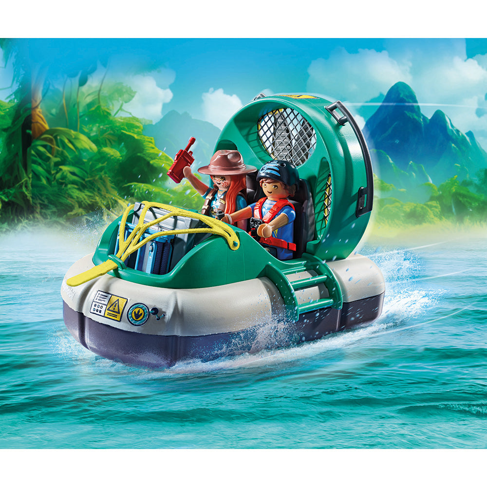 Brachiosaurus with Hovercraft Playset