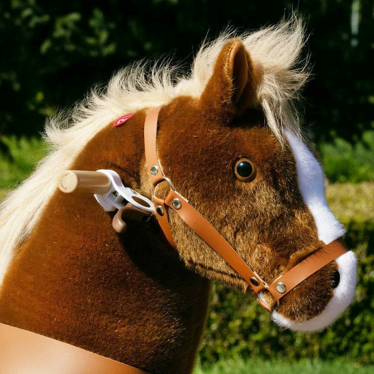 Brown Model U Ride-On Horse - 7+ Years