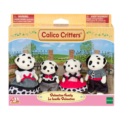 Calico Critters Dalmatian Family Collectible Doll Figures