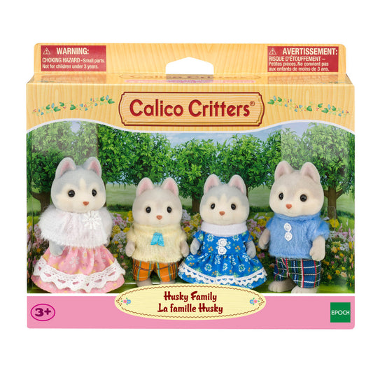Calico Critters Husky Family Collectible Doll Figures