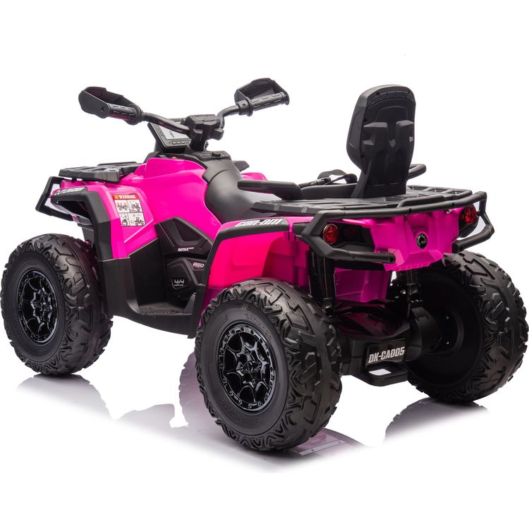 Can Am Outlander 24V 4x4 2-Seater Ride on Car - Pink