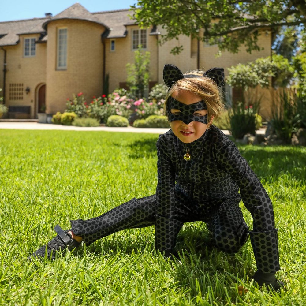 Cat Noir Child Dress Up - Size 9/10 Years