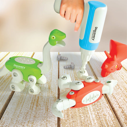 Dinosaur Construction Action Model Build Kit - 90 Pieces