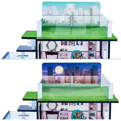Dreamland Barcelona Dollhouse - Turquoise/Black