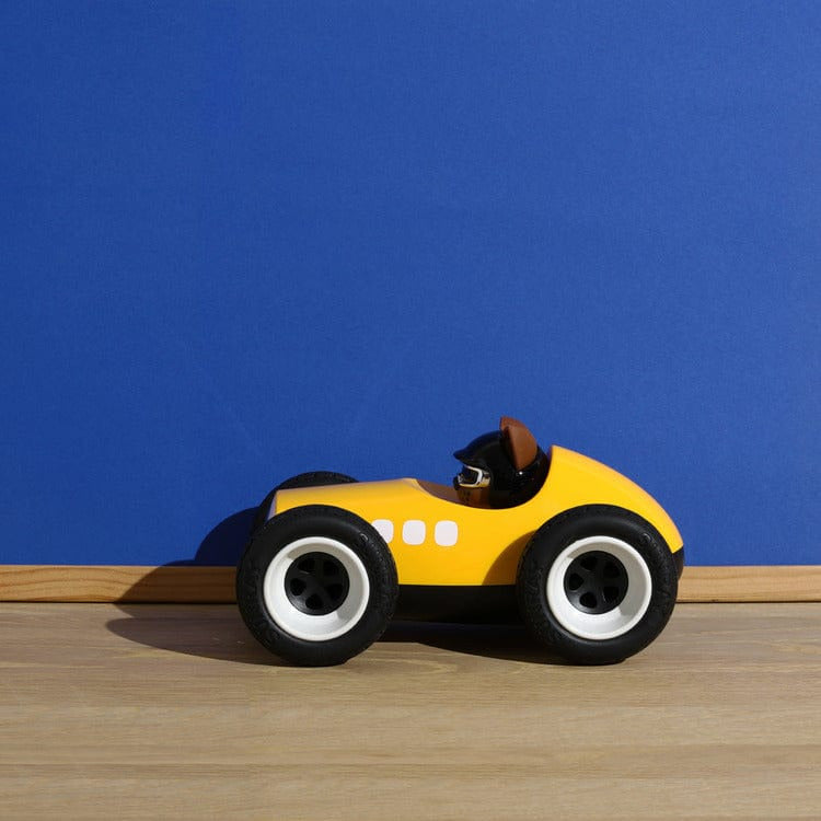 Egg Roadster Sunnyside Car Toy - Yellow