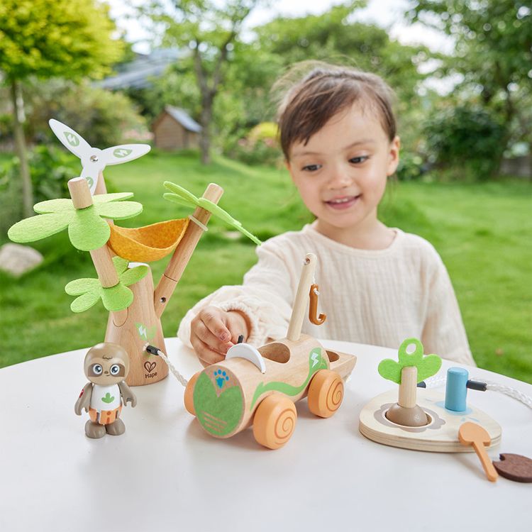 Electric Wind Turbine Car Toy
