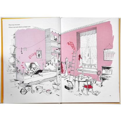 Eloise Book in White Bonded Leather
