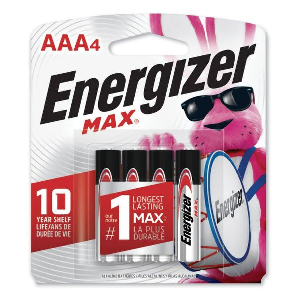 Energizer AAA Batteries - 4 Pack