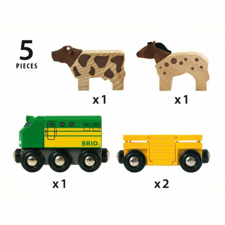 Farm Animal Toy Train