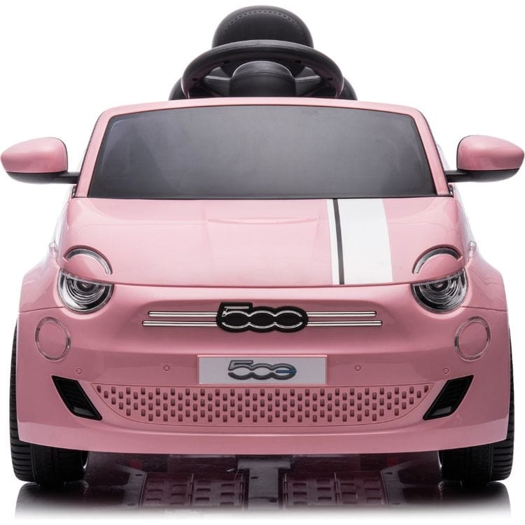 Fiat 500 12V Ride On Car - Pink