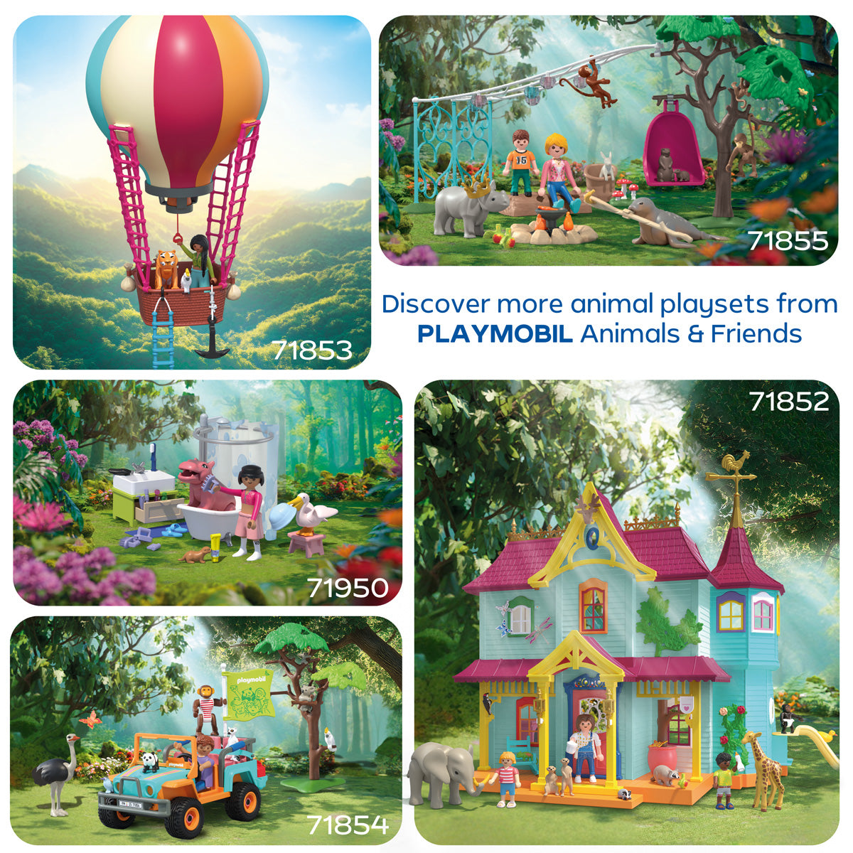 Forest Birthday Party Fun Playset