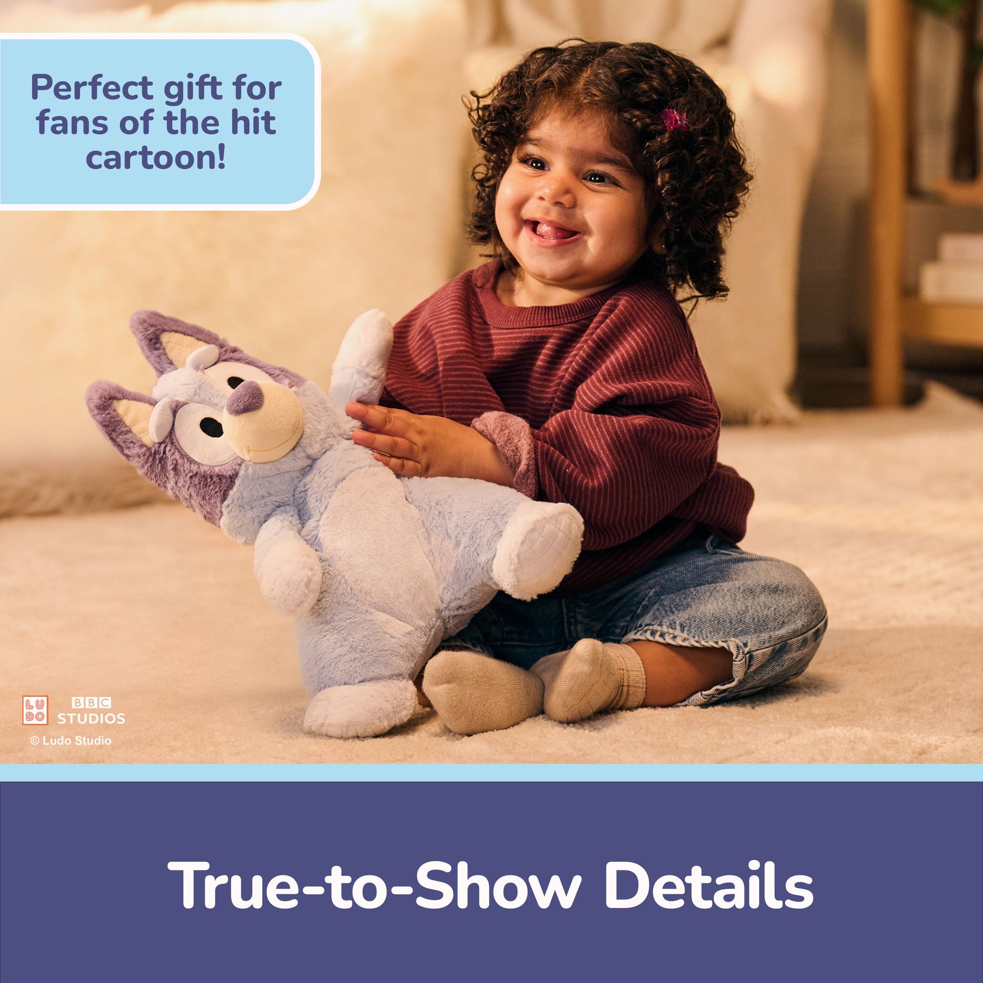 GUND Bluey Oh So Snuggly Plush - 12.5”