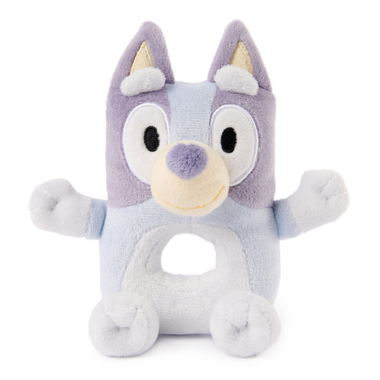 GUND Bluey Plush Ring Rattle - 6”