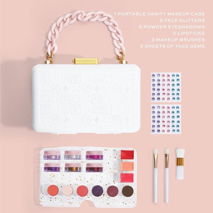 Glitz & Glam Portable Vanity Makeup Case
