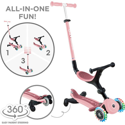 Go Up Active 360 Scooter - Pastel Pink