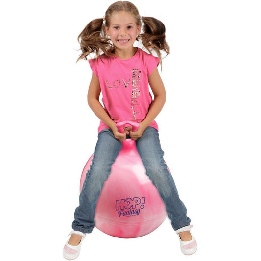 Gymnic Hop 45 - 18 inch Hop Ball Swirl Pink