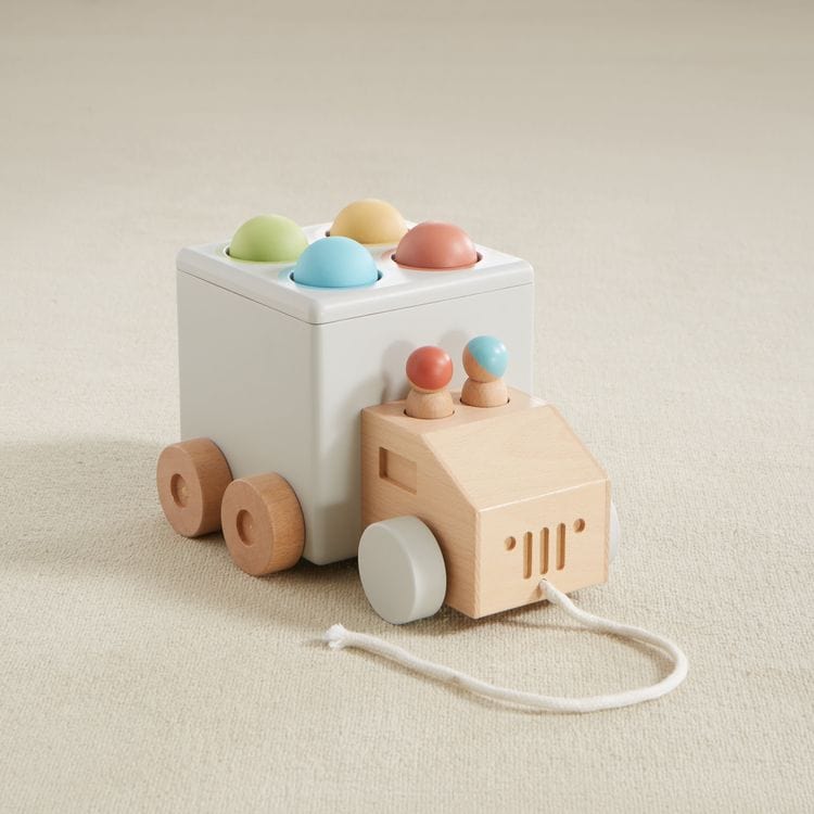 Hammer Time Wood Pull Toy