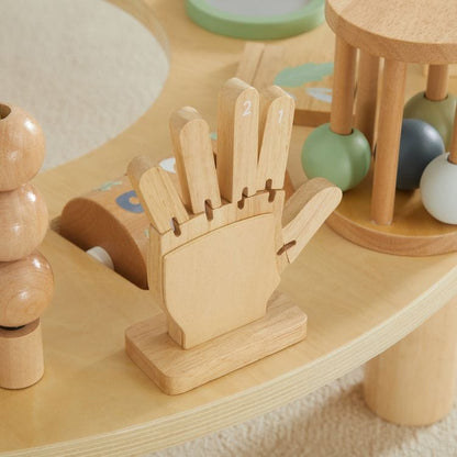 Hi-Lo Wood Activity Table